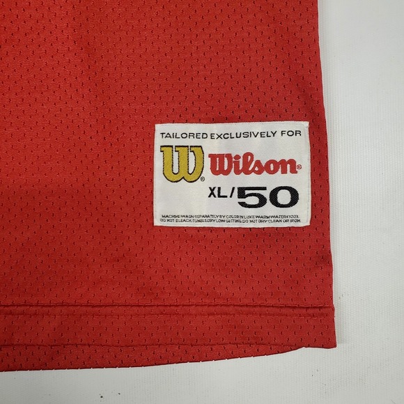 Vintage Wilson Mike Alstott #40 Tampa Bay Buccaneers Jersey  Men's 50 / XL - Picture 4 of 9